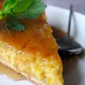 Tarte à l'orange et au miel