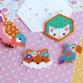 Broches en mini perles Hama