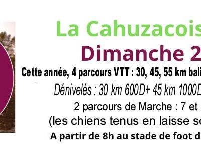 La Cahuzacoise revient le Dimanche 2 Juin 2024
