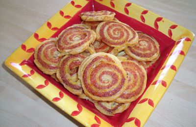 Feuilletés au chorizo