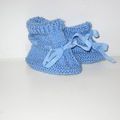 Chaussons pour bébé à réaliser vous même.