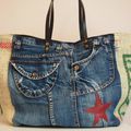 Sac Sardine & Cie Collection Jean/Jute