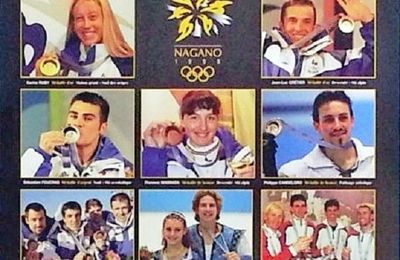 L'Equipe de France aux Jeux Olympiques de Nagano en 1998