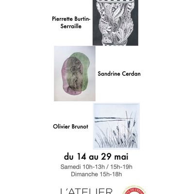 exposition à Vienne de Pierrette Burtin-Serraille (14-29 mai 2022)