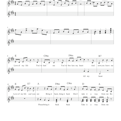 Queen, Love of my life