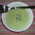 Velouté de broccolis au curry