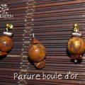 Parure Boule d'or