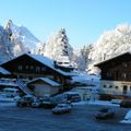 Evidemment à 1300m il neige!!!!!