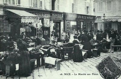 Le marché aux fleurs