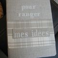 Pour ranger mes idées