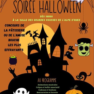 SOIREE HALLOWEEN - Vendredi 15 novermbre