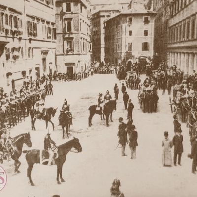 Rome disparue (10/27). Sant’Eustachio (VII) – Corso del Rinascimento.