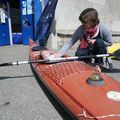 Premier contact avec un kayak de mer