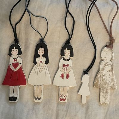 Pendentifs en céramique (8cm)