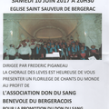 Concert au profit du "Don de sang"