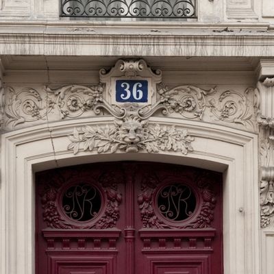 Lion en médaillon 36 boulevard Saint Germain