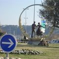 Rond-point à Draguignan