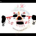Rémy - "Masques effarouchés" (feutres, crayons de couleurs sur papier-28jan2008)