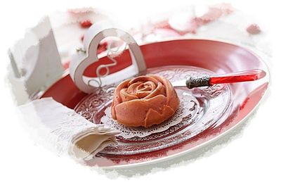 Une rose à déguster pour la Saint-Valentin......