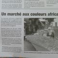 Marché Africain pleins de couleurs !!!