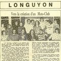 La création du Moto-Club Totem à Longuyon