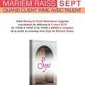 Dédicace de Mariem Raïss : Sept