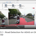 NEXYAD ADAS : road detection in urban traffic with RoadNex V2.1