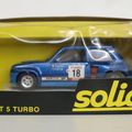 Renault 5 turbo Tour de Corse 80. Solido. #1023. 1/43.