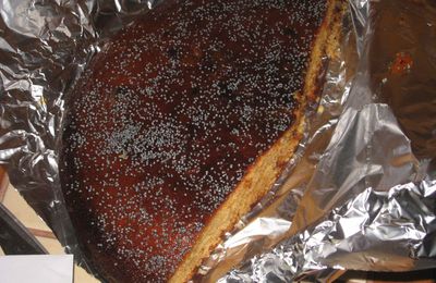 Gâteau du goûter au sésame noir