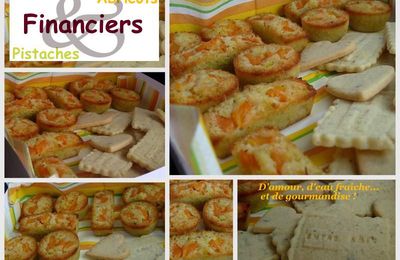 Financiers abricots & pistaches