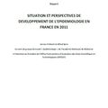 Situation et perspectives de développement de l'épidémiologie en France en 2011