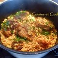 Cocotte d'agneau aux coquillettes