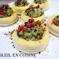 Apériquiche feuilletée à la crème tzatziki