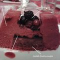 Bûche glacée aux fruits rouges