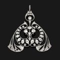 Henri Vever, Pendentif piriforme, Vers 1900