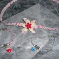 bijoux de tête et bracelet pour Lolita