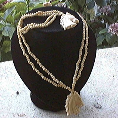 Aussi joliment travaillé que l'Ivoire précieux ...