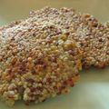 galettes quinoa/boulgour