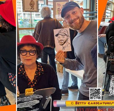 La saison des mariages a débuté en Rhône-Alpes, un caricaturiste dessine vos invités !