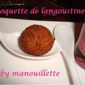 Croquettes de langoustines