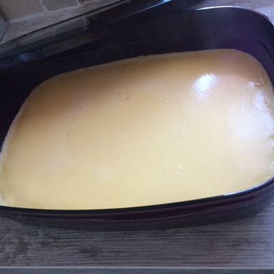 Crèmes aux oeufs au microcook rectangulaire