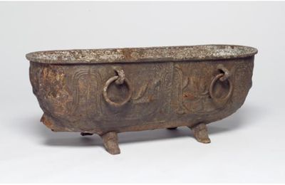 A Chinese Iron Bath, Early 19th Century