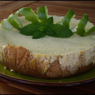 Cheese-cake Mojito et son cocktail pour été super chaud !