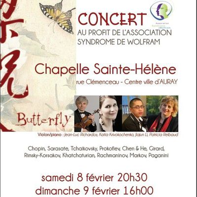 Concert "BALLADE D'HIVER" - samedi 8 février et dimanche 9 février