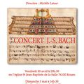 Concerts Bach