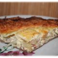 Quiche oignons lardons