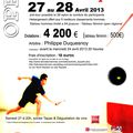 OPEN NATIONAL DE SQUASH 2013