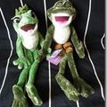 138&egrave;me billet : peluches la princesse et la grenouille