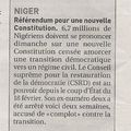 Référendum au Niger