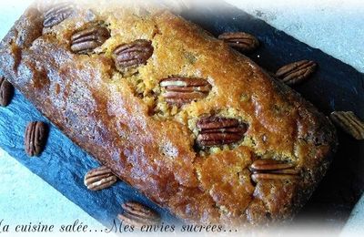 CAKE FONDANT A LA PATATE DOUCE & NOIX DE PÉCAN 